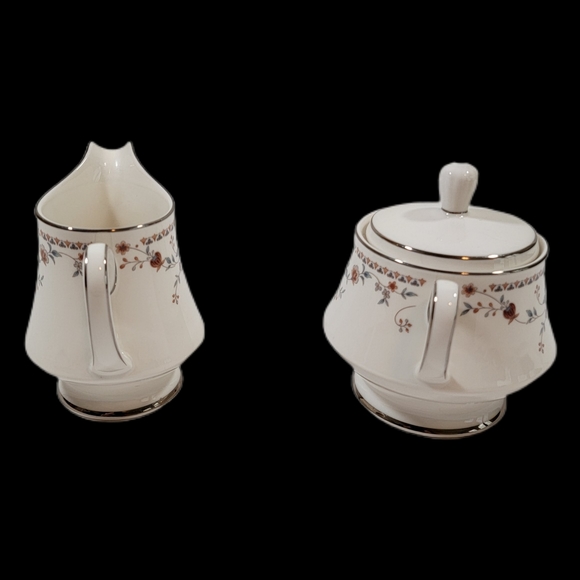 Adagio by Noritake fine china Cream Pitcher 4.5", And Sugar Bowl Set EUC - Picture 11 of 16